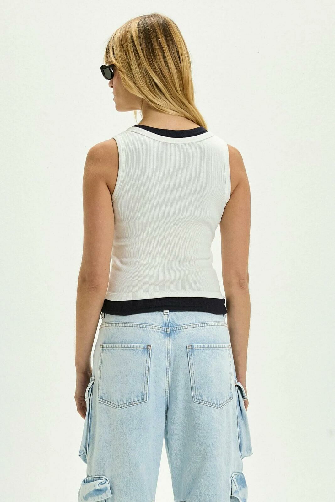 Imagem de Regata Sabrina Off White Le Blog